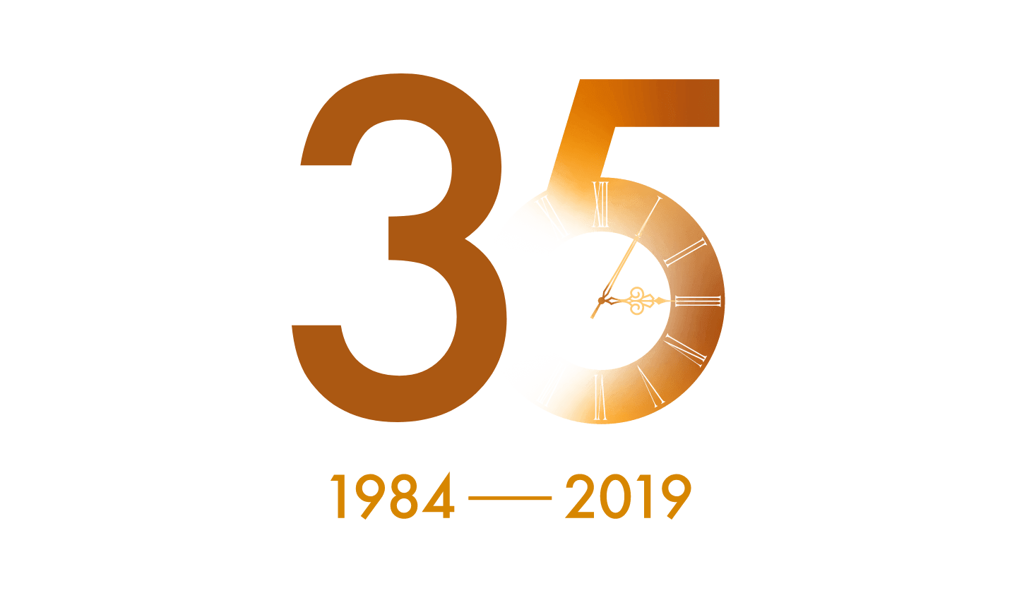 創立35周年記念ロゴ
